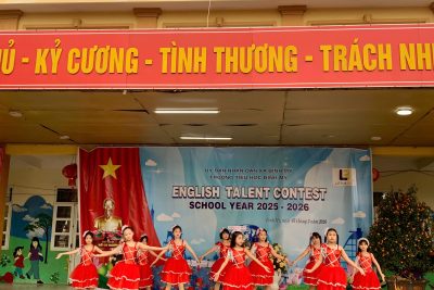 Tiết mục Cheri cheri lady – Biểu diễn lớp 4A1 Trường Tiểu học Bình Mỹ.